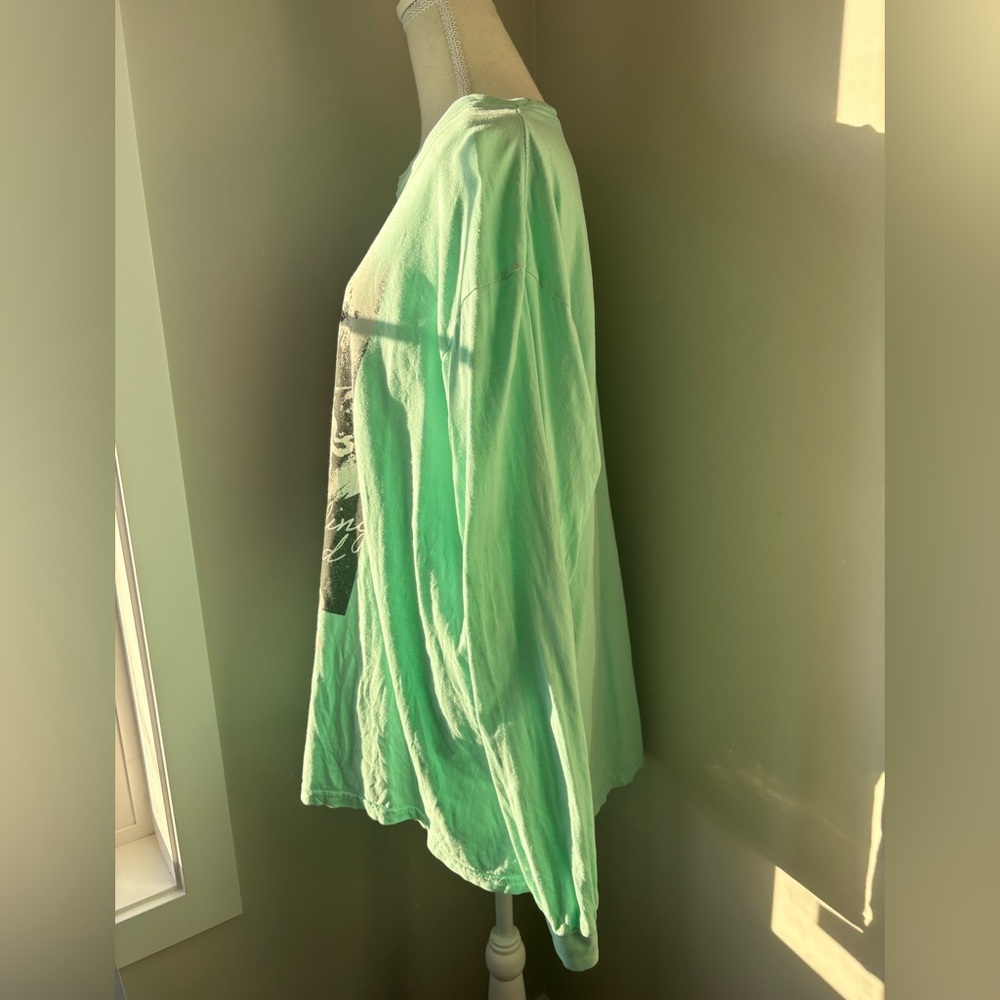 Michael Bublé Concert Long Sleeve Tee Green Size XL - Picture 8 of 8